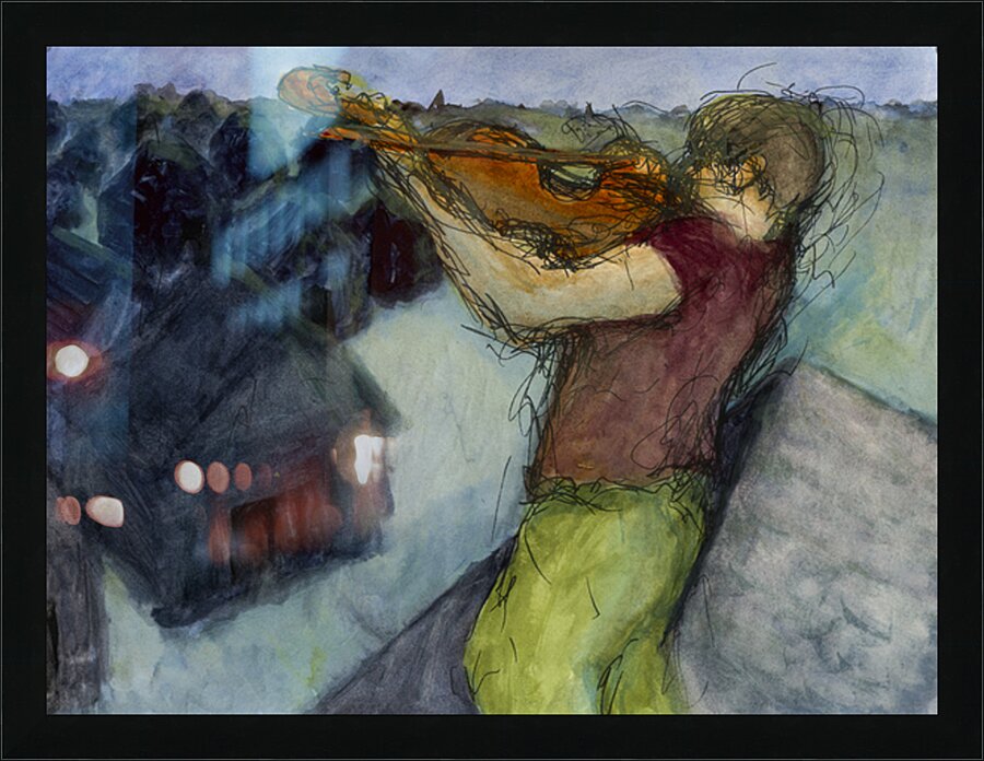 Fiddler on the Roof 16x12 Marc  Melis   20250617 Picture Frame print