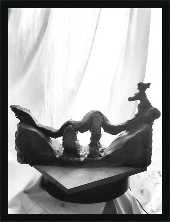 Dont Make Yourself Afraid --- 20250917 010538 2 Picture Frame print