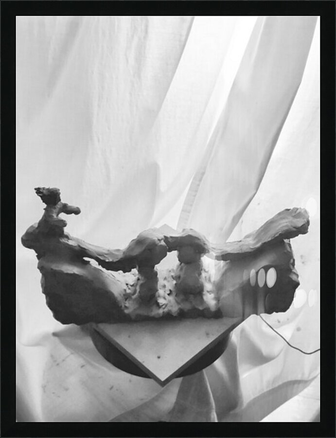 Dont Make Yourself Afraid ---  20250917 010946 2 Picture Frame print