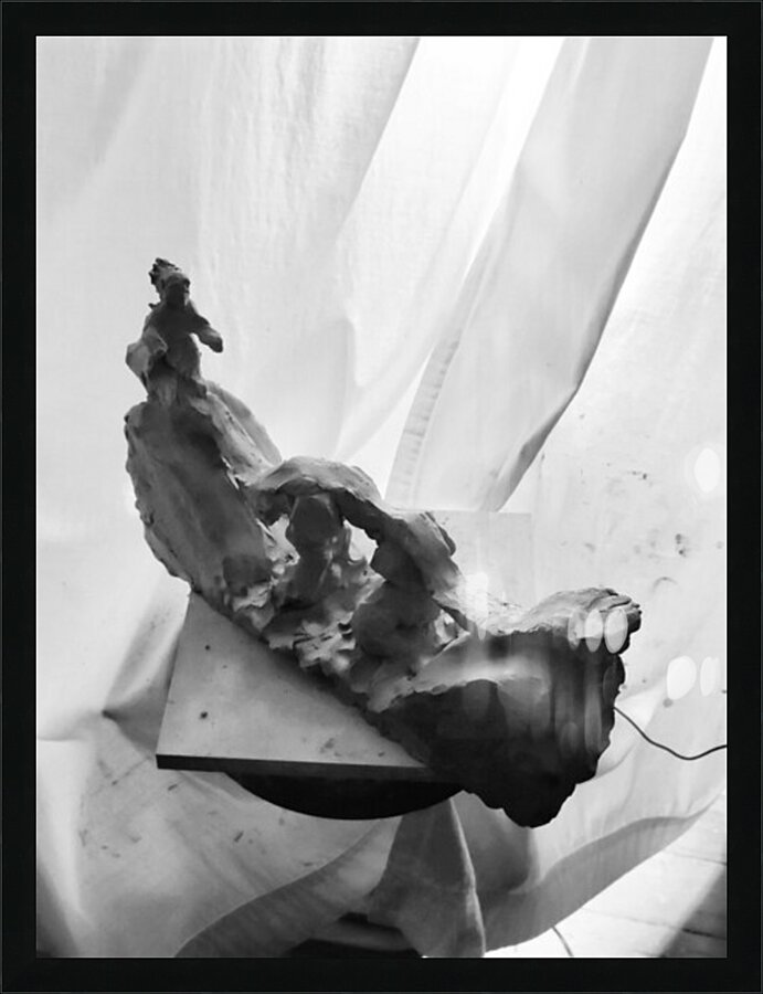 Dont Make Yourself Afraid ---  20250917 010954 2 Picture Frame print