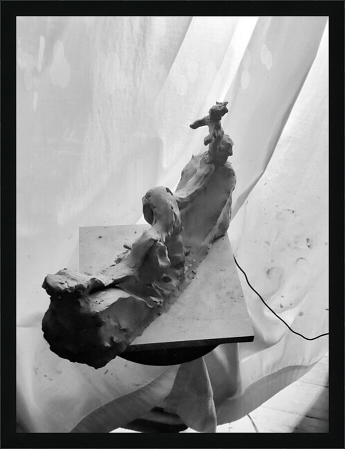 Dont Make Yourself Afraid ---  20250917 011010 2 Picture Frame print