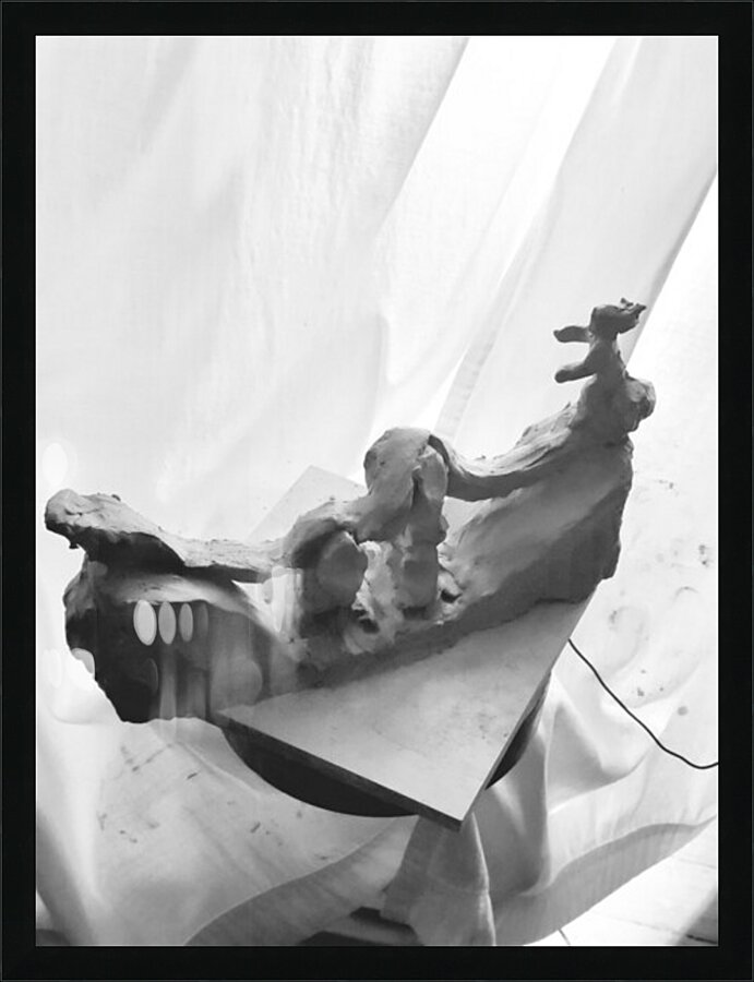 Dont Make Yourself Afraid --- 20250917 011019 2 Picture Frame print