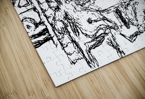 Weatherford Hote   Flagstaff   Black and White Marc Melis puzzle