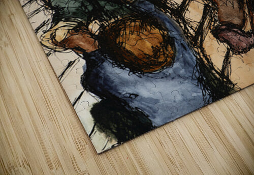 Shtetl Violinist  16x12 Marc  Melis   20250617 Marc Melis puzzle