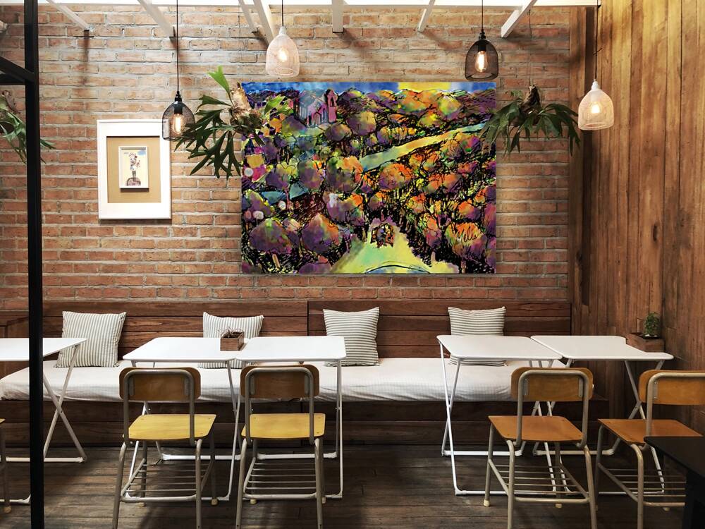 Far Away Across the Field   final w added orange Reproduction