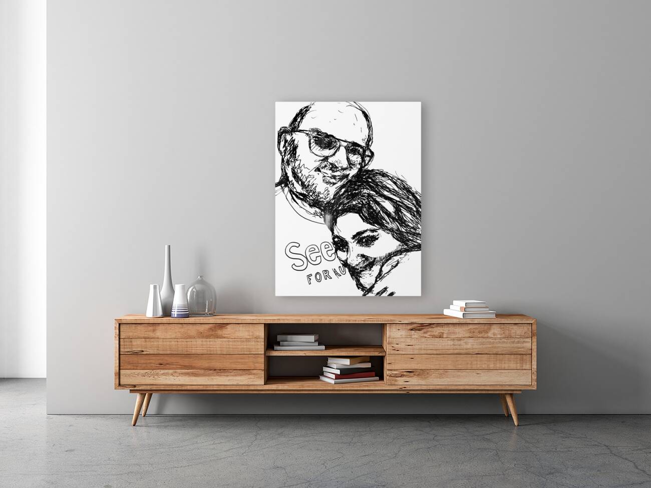 Sketch Portrait | Marc Melis Reproduction