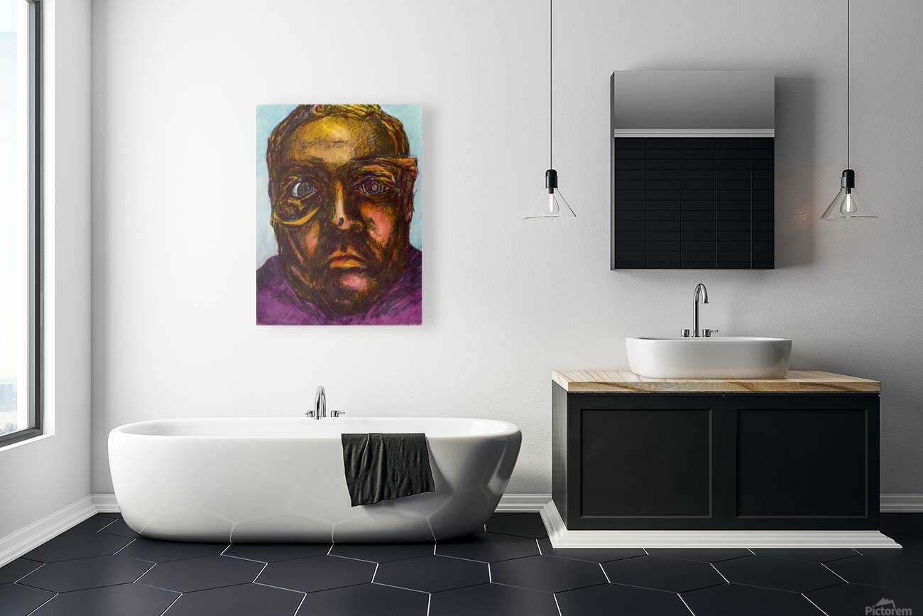 Abstract Self Potrait 16x12 Marc  Melis   2025061 Reproduction