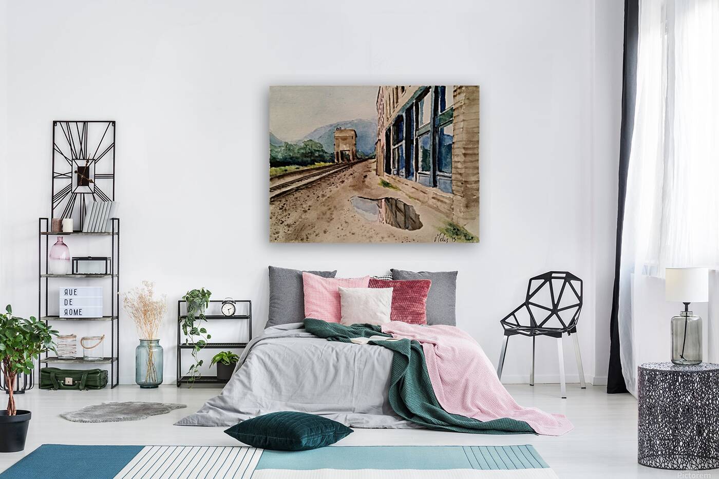 3 by 4 aspect ratio   Thurmond WV     PSX 2025030 Reproduction