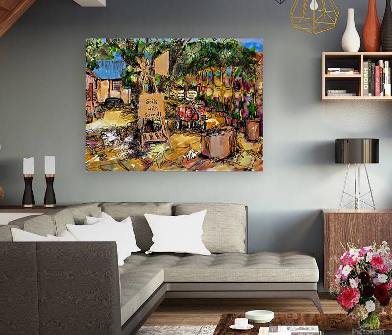 3 by 4 aspect ratio --- original jpg from photo of black and white micron Reproduction