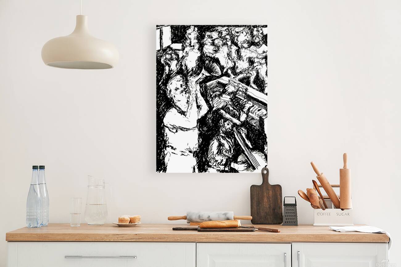 Jazz Nite   black and white     PSX 20250721 0905 Reproduction