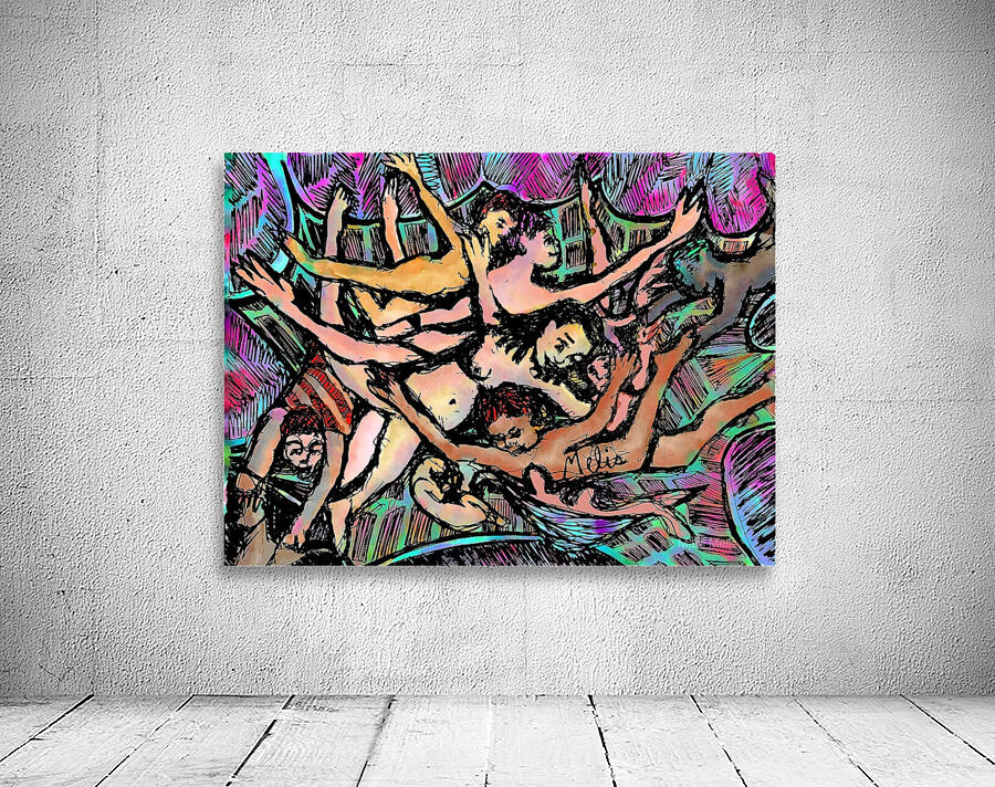 Falling Into Graceland   muted final 6 Wall Preview