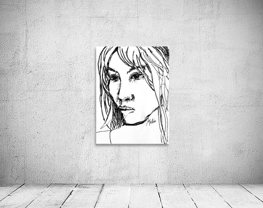 Sketch Portrait | Marc Melis Wall Preview