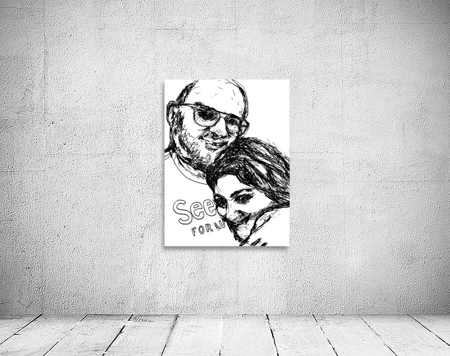 Sketch Portrait | Marc Melis Wall Preview