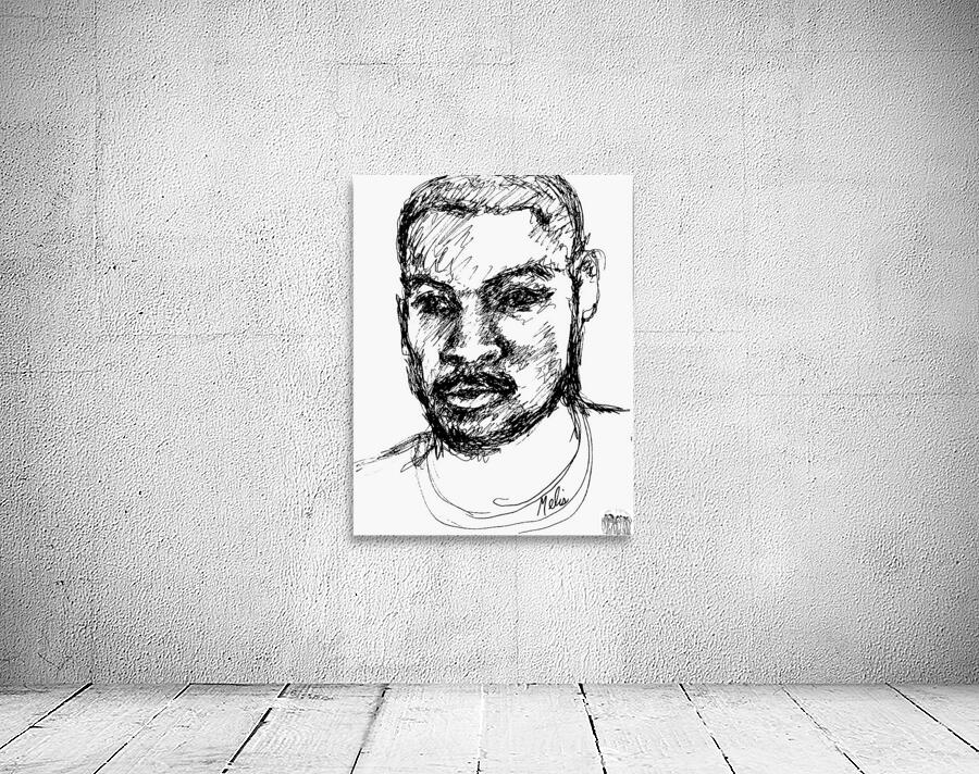Sketch Portrait | Marc Melis Wall Preview