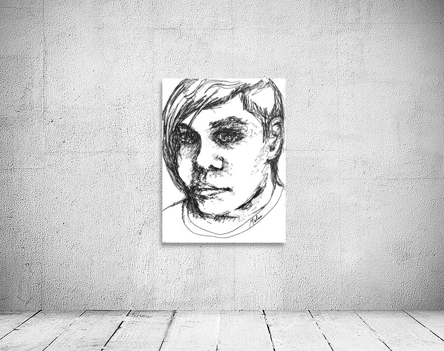 Sketch Portrait | Marc Melis Wall Preview