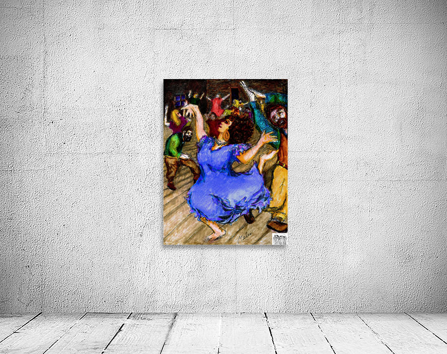 RE96F3 1 --- blueish-purple --- 36 x 48 Wall Preview