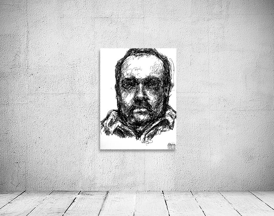 Sketch Portrait | Marc Melis Wall Preview