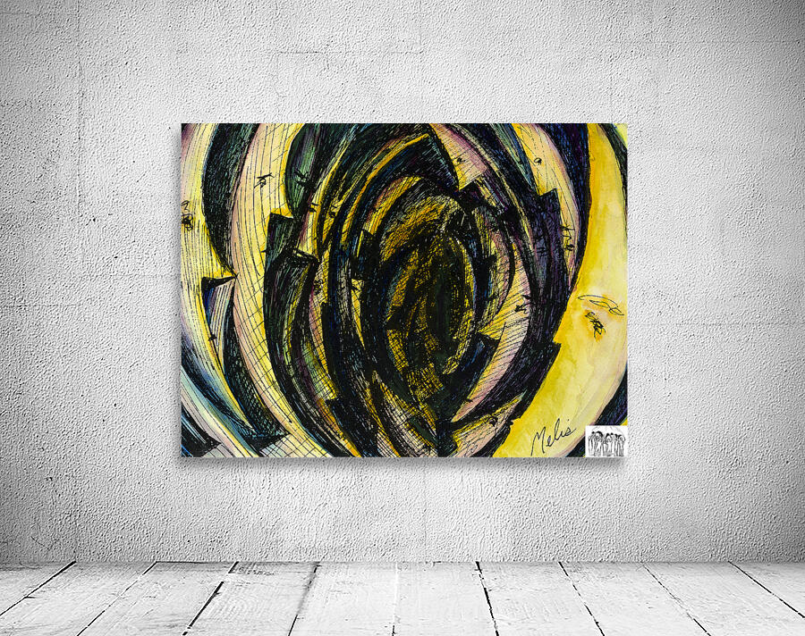 Moonlight Sonata   Abstract 16x12 Marc  Melis   2 Wall Preview