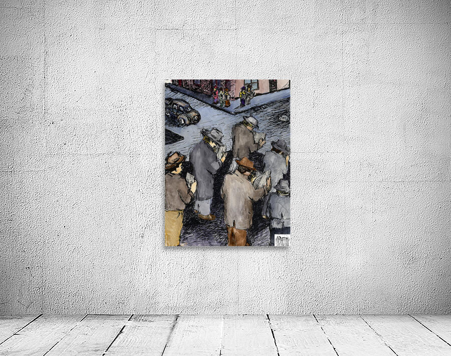 Dystopian Headlines 16x12 Marc  Melis   20250617 Wall Preview