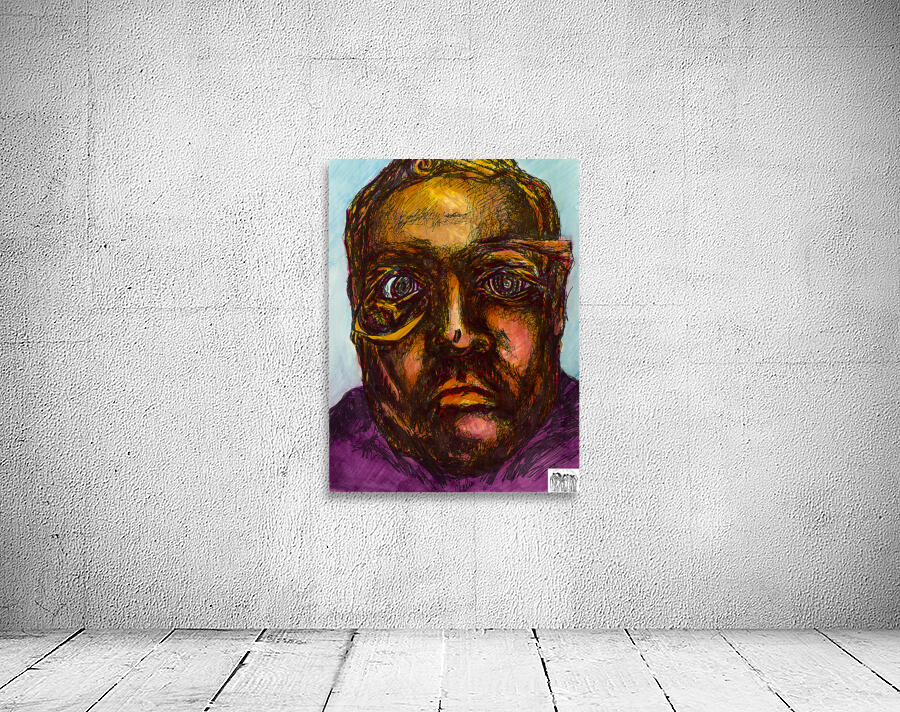 Abstract Self Potrait 16x12 Marc  Melis   2025061 Wall Preview