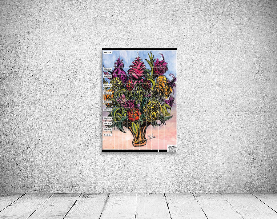 Art Fair Marketing Material   Sizng Example Canva Wall Preview