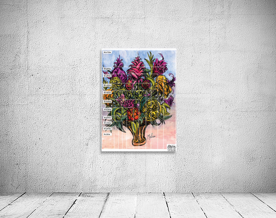 Art Fair Marketing Material   Sizng Example Canva Wall Preview