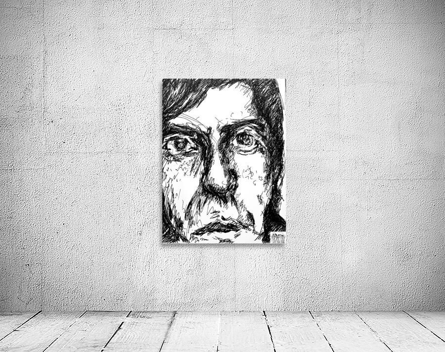 Leonard Cohen - abstract Wall Preview