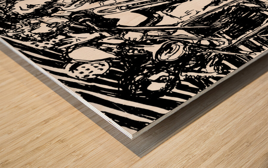 20240216 001708 3   beginning of the 6th batch.jp Wood print