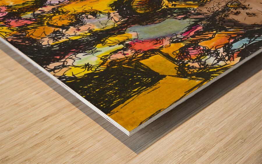 Jazz Night 9x12 Marc Melis   20231129   AdobeRGB Wood print