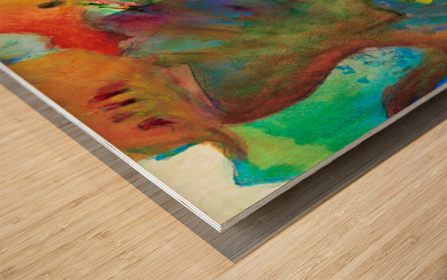 MOSAIC 4.psb w o thumbnails Wood print