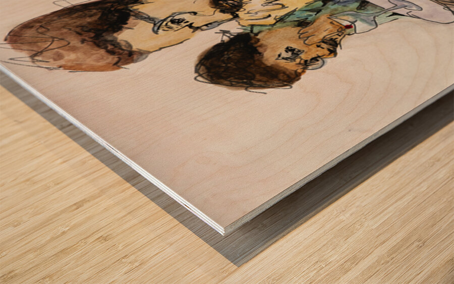 Jazz Vibe 12x16 Marc  Melis   20250714   AdobeRGB Wood print