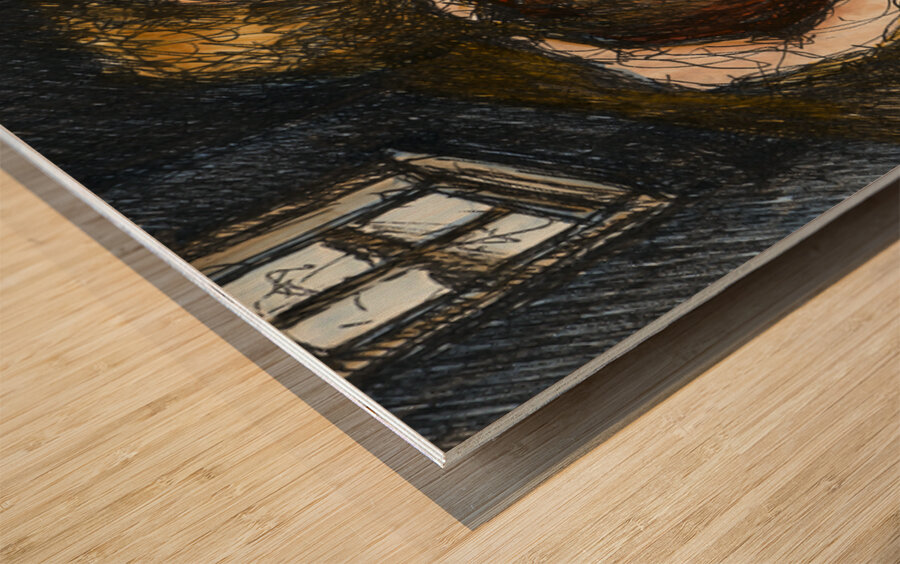 A Tender Moment 16x12 Marc  Melis   20250617   Ad Wood print