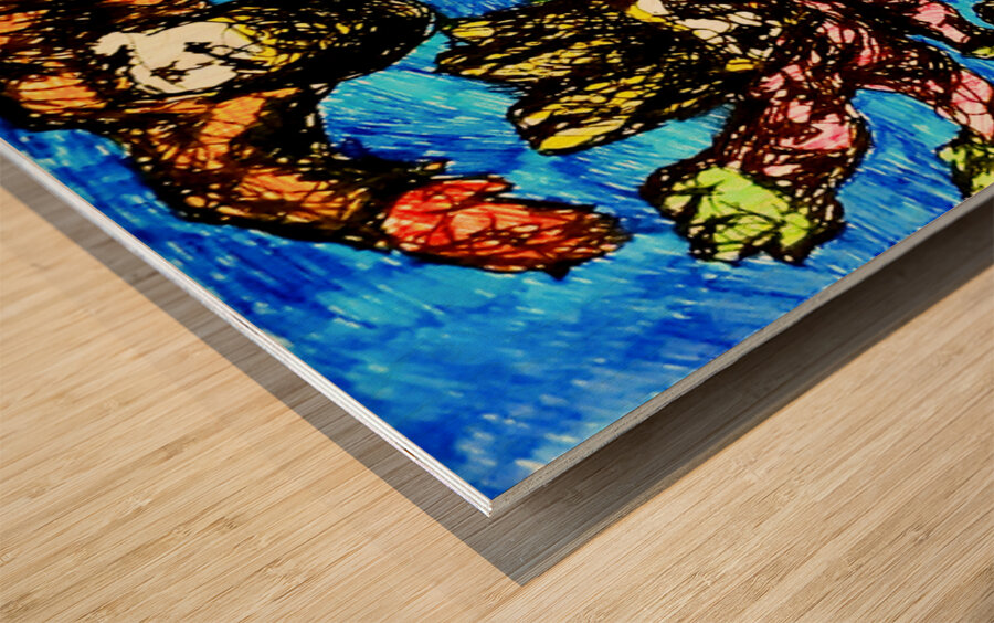 3 by 4 aspect ratio     Circus Big Top     202307 Wood print