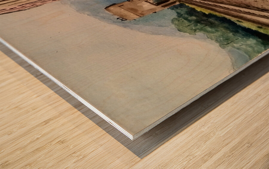 3 by 4 aspect ratio   Thurmond WV     PSX 2025030 Wood print