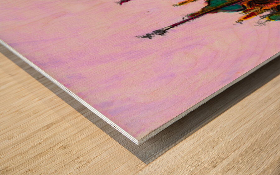 3 by 4 aspect ratio   Piazza San Marco     Venice Wood print