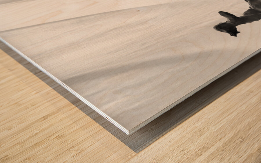 Dont Make Yourself Afraid --- 20250917 010619 2 Wood print