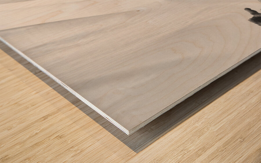 Dont Make Yourself Afraid ---  20250917 010946 2 Wood print