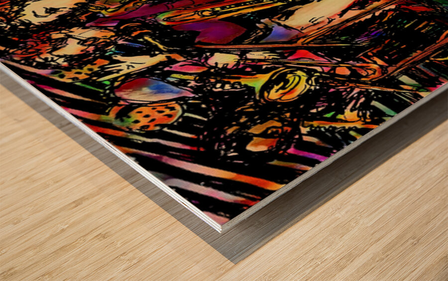 Bad Cactus  - complete PSX 20260213 162240 Wood print