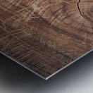 Wood wall Metal print