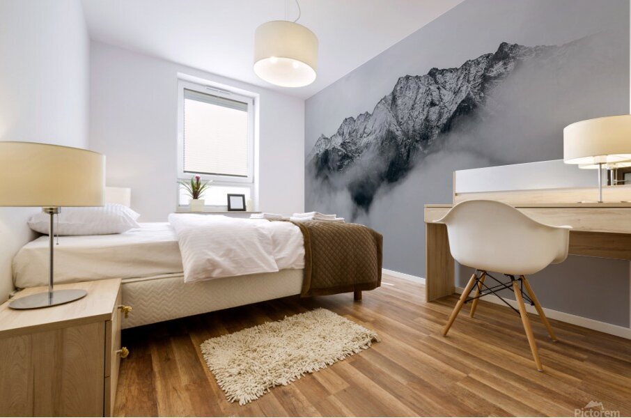 Mountain hills Mural print
