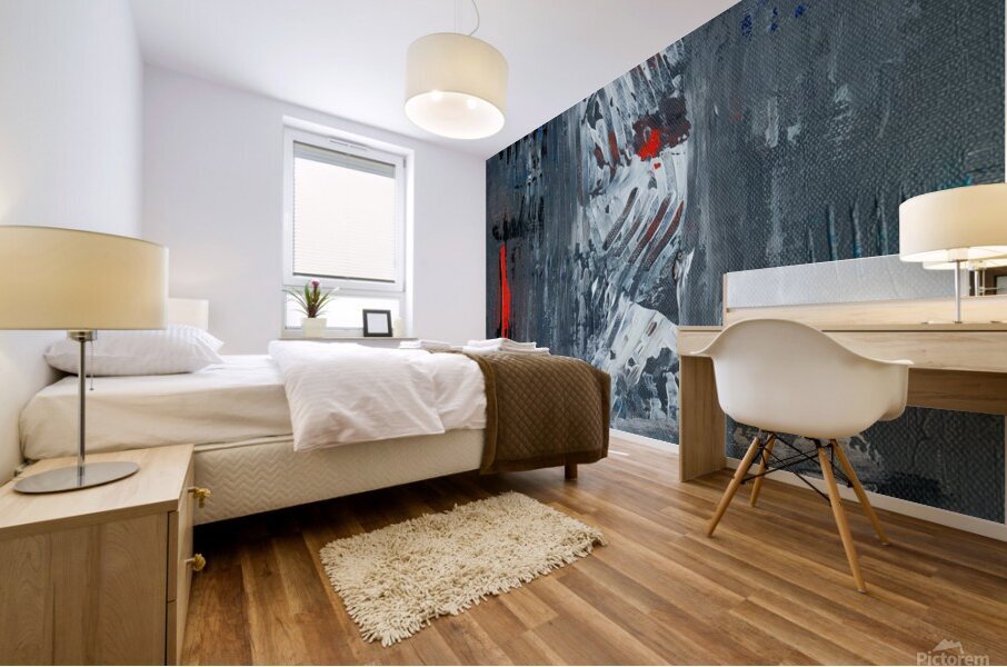 Painting Mural print