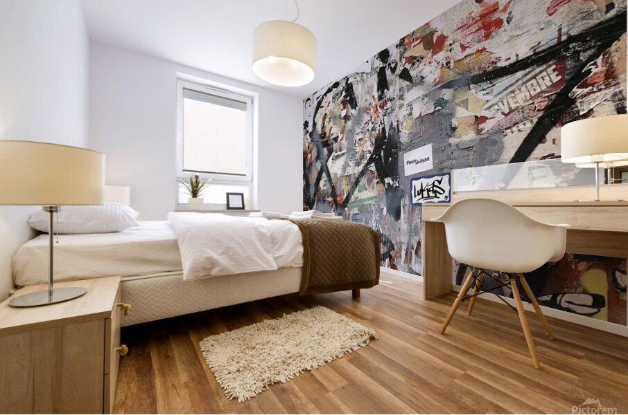 Tags Mural print