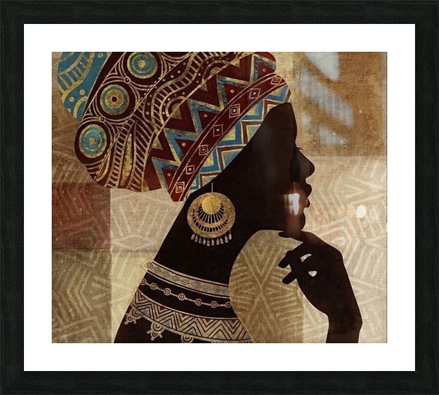 Black tradition Picture Frame print