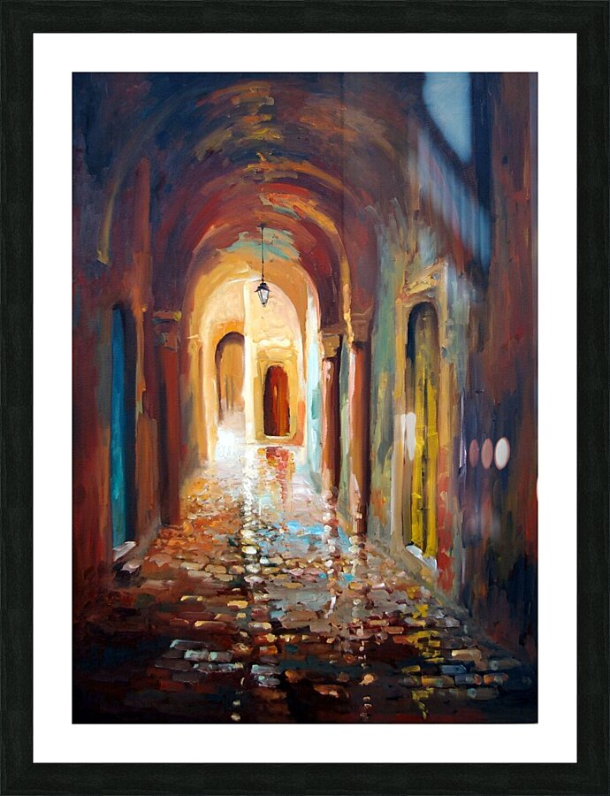 Flasque Picture Frame print