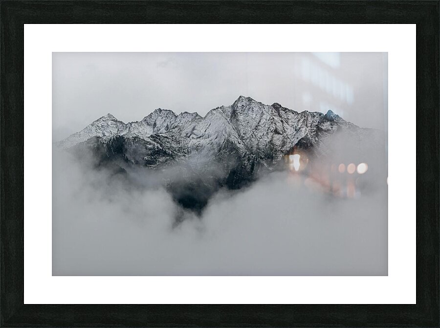 Mountain hills Picture Frame print