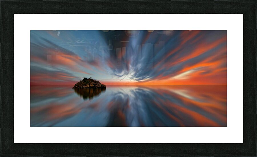 Horizon Picture Frame print
