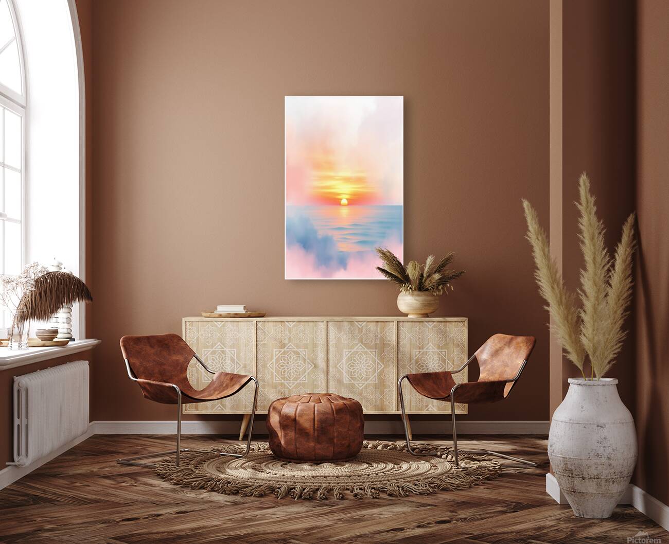 Sunset glow Reproduction
