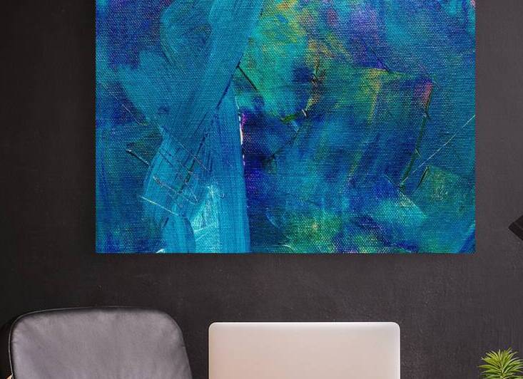 Abstract blue by Pacoraman