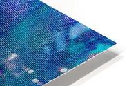 Abstract blue HD Metal print