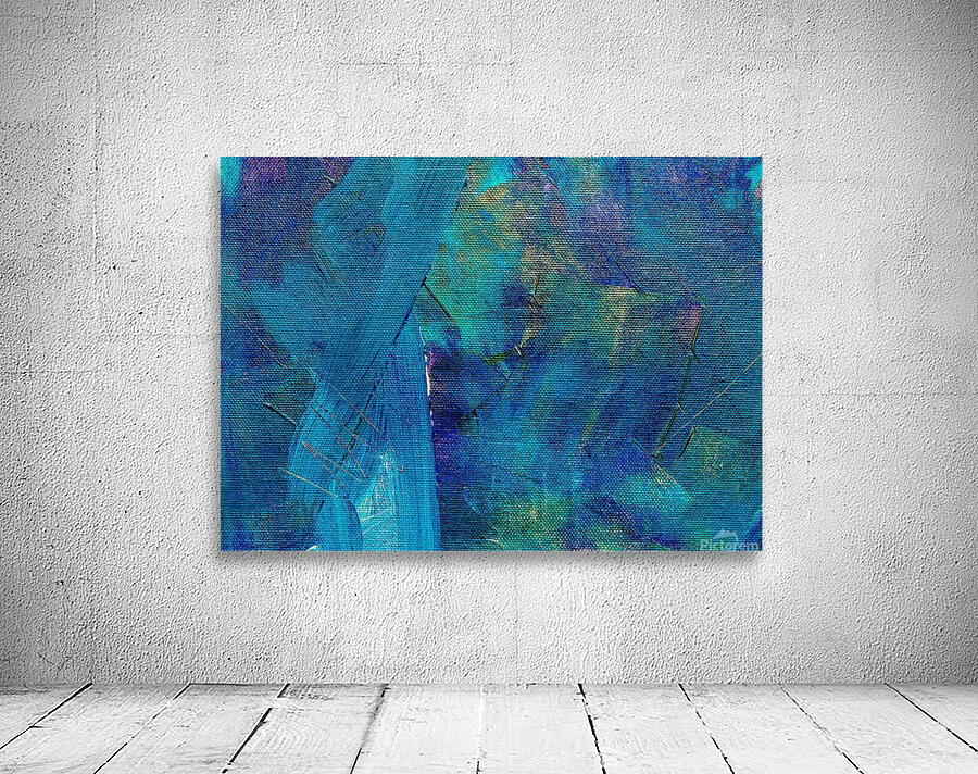 Abstract blue Wall Preview